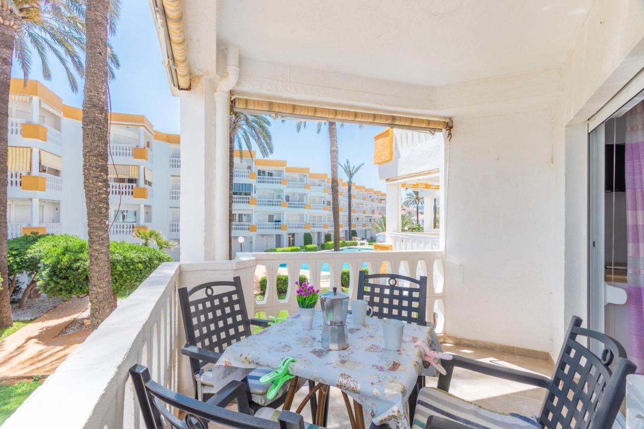 Ferienwohnung B22 Vistas Al Mar Desde La Terraza Dénia Exterior foto